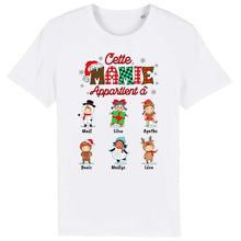 Charger l'image dans la galerie, Jusqu'à 12 petits-enfants, mots mêlés Mug personnalisé pour grand-mère, Tasse de Noël pour mamie
