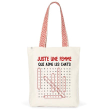Charger l'image dans la galerie, Jusqu'à 9 chats, mots mêlés mug personnalisé chat, Tasse Juste une fille/femme qui aime les chats
