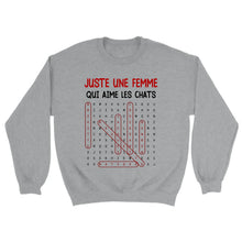 Charger l'image dans la galerie, Jusqu'à 9 chats, mots mêlés mug personnalisé chat, Tasse Juste une fille/femme qui aime les chats
