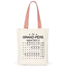 Charger l'image dans la galerie, Mots mêlés petits-enfants noms, T-shirt personnalisé grand-père grand-mère, ce grand-mère appartient à, fête des mères

