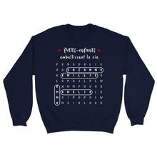Charger l'image dans la galerie, Mots mêlés T-shirt personnalisé noms, cadeau grand-père grand-mère, Petits-enfants embellissent la vie
