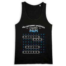 Charger l'image dans la galerie, Mots mêlés T-shirt personnalisé noms, cadeau grand-père grand-mère, Mes personnes préférées m'appellent
