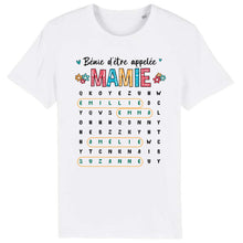 Charger l'image dans la galerie, Mots mêlés Mug personnalisé noms, Tasse cadeau grand-mère Maman mamie, Bénie d'être appelée
