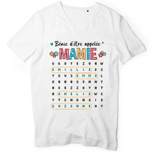 Charger l'image dans la galerie, Mots mêlés Mug personnalisé noms, Tasse cadeau grand-mère Maman mamie, Bénie d'être appelée
