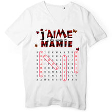 Charger l'image dans la galerie, Mots mêlés Sweatshirt personnalisé noms, cadeau grand-mère Maman mamie, J’aime être appelée Mamie
