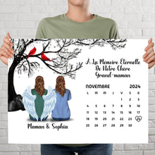 Charger l'image dans la galerie, Calendrier Bloc acrylique personnalisée Mémorial Sympathie Cadeau, commémorer le décès d'un père, mère, grand-père, grand-mère
