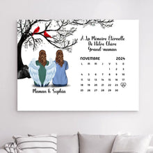Charger l'image dans la galerie, Calendrier Bloc acrylique personnalisée Mémorial Sympathie Cadeau, commémorer le décès d'un père, mère, grand-père, grand-mère
