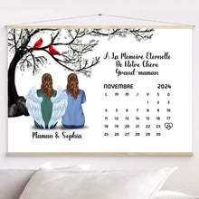 Charger l'image dans la galerie, Calendrier Bloc acrylique personnalisée Mémorial Sympathie Cadeau, commémorer le décès d'un père, mère, grand-père, grand-mère
