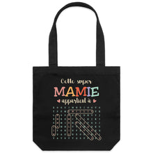 Charger l'image dans la galerie, Mots mêlés T-shirt Col V personnalisé petits-enfants noms, cadeau grand-mère, mamie, maman, Cette super mamie appartient à
