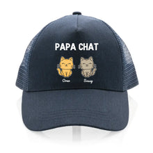 Charger l'image dans la galerie, Jusqu'à 4 chats, Casquette personnalisée maman de chat, cadeau pour de fête des mères, une femme simple
