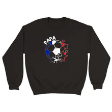 Charger l'image dans la galerie, Football français T-shirt personnalisés enfants noms, cadeau grand-père, papy, papa, fête des pères, Ballon De Football Avec Étoiles
