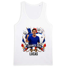 Charger l'image dans la galerie, Football T-Shirt Col V personnalisés nom et photo, cadeau pour femme, homme, amateurs de football, world football cup 2026
