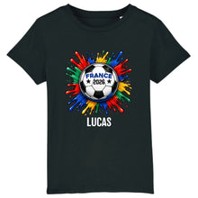 Charger l'image dans la galerie, Football 2026 T-Shirt personnalisés nom et photo, cadeau pour femme, homme, amateurs de football, world football cup
