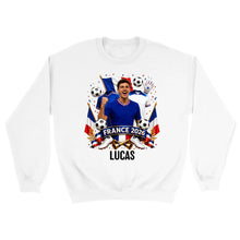Charger l'image dans la galerie, Football T-Shirt Col V personnalisés nom et photo, cadeau pour femme, homme, amateurs de football, world football cup 2026
