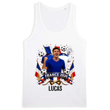 Charger l'image dans la galerie, Football T-Shirt Col V personnalisés nom et photo, cadeau pour femme, homme, amateurs de football, world football cup 2026
