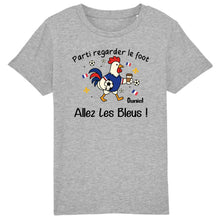 Charger l'image dans la galerie, Football France T-Shirt  personnalisés nom et photo, cadeau pour femme, homme, dog, cat, horse, rabbit, coq
