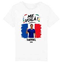 Charger l'image dans la galerie, Football T-Shirt personnalisés nom et photo, cadeau pour femme, homme, amateurs de football, world football cup, Me Voilà
