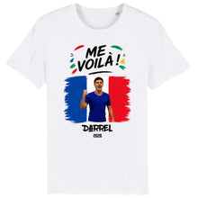 Charger l'image dans la galerie, Football T-Shirt personnalisés nom et photo, cadeau pour femme, homme, amateurs de football, world football cup, Me Voilà
