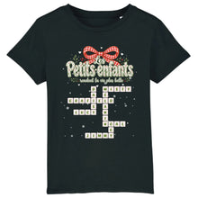 Charger l'image dans la galerie, Mots croisés personnalisés avec prénoms, T-shirt cadeau pour mamie, Noël Coquette Florale petits-enfants rendent la vie plus belle
