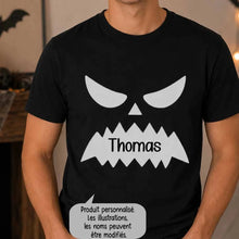 Charger l'image dans la galerie, Halloween T-Shirt Citrouille Personnalisé – Costume de Groupe Assorti pour Famille, Amis et Collègues
