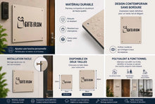 Charger l'image dans la galerie, Metal Door Plate dec 2
