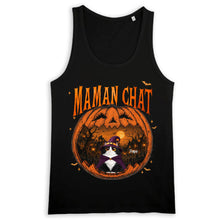 Charger l'image dans la galerie, T-Shirt Halloween Chats Citrouilles Personnalisé – Cadeau pour Papa et Amoureux des Chats
