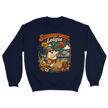 Charger l'image dans la galerie, T-shirt Summerween League Fantôme Personnalisé – Cadeau Halloween Été Drôle, Vacances à la Plage, Volley-Ball
