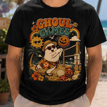 Charger l'image dans la galerie, T-Shirt Summerween Ghost Game Personnalisé – Cadeau Halloween d'Été, Plage et Volley-Ball
