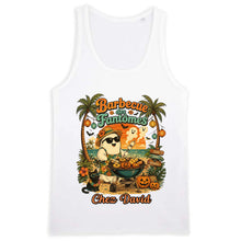 Charger l'image dans la galerie, T-Shirt Summerween Fantôme BBQ Personnalisé avec Prénom – Cadeau Famille, Halloween et Vacances d'Été
