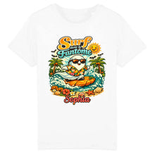 Charger l'image dans la galerie, T-Shirt Summerween Fantôme Surfeur Personnalisé avec Prénom – Cadeau Homme, Femme, Vacances à la Plage
