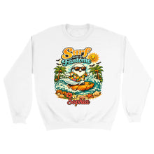 Charger l'image dans la galerie, T-Shirt Summerween Fantôme Surfeur Personnalisé avec Prénom – Cadeau Homme, Femme, Vacances à la Plage

