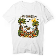 Charger l'image dans la galerie, T-Shirt Summerween Fantôme Lecteur Personnalisé avec Prénom – Cadeau pour Bibliothécaire et Amoureux des Livres
