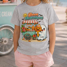 Charger l'image dans la galerie, T-Shirt Summerween Fantôme et Glace Personnalisé avec Prénom – Cadeau Homme, Femme, Garçon et Fille
