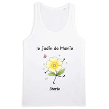 Charger l'image dans la galerie, T-Shirt Personnalisé Jardin de Mamie avec Fleur de Naissance – Cadeau pour Grand-Mère, Maman ou Tata
