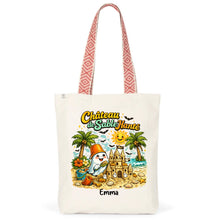Charger l'image dans la galerie, T-Shirt Summerween Fantôme Château de Sable Personnalisé avec Prénom – Cadeau Homme, Femme, Enfant
