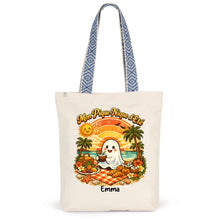 Charger l'image dans la galerie, Sac fourre-tout Summerween Mon Pique-Nique d’Été Fantôme Personnalisé avec Prénom – Tote Bag Cadeau Homme, Femme et Enfant
