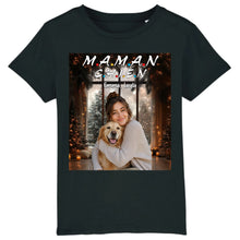 Charger l'image dans la galerie, T-Shirt Halloween Personnalisé avec Photo et Prénom – Cadeau pour Femme, Fille et Amoureux des Animaux
