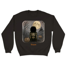 Charger l'image dans la galerie, T-Shirt Halloween Personnalisé avec Photo, Prénom et Animal – Chien, Chat ou Lapin, Cadeau pour Toute la Famille
