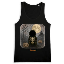 Charger l'image dans la galerie, T-Shirt Halloween Personnalisé avec Photo, Prénom et Animal – Chien, Chat ou Lapin, Cadeau pour Toute la Famille
