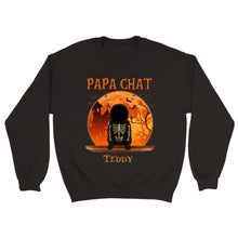 Charger l'image dans la galerie, T-Shirt Halloween Personnalisé avec Photo et Prénom de Chien, Chat ou Lapin – Cadeau pour Papa et Maman
