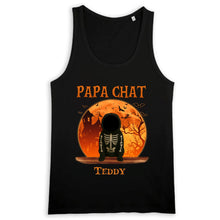 Charger l'image dans la galerie, T-Shirt Halloween Personnalisé avec Photo et Prénom de Chien, Chat ou Lapin – Cadeau pour Papa et Maman
