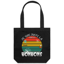 Charger l'image dans la galerie, Sac fourre-tout Halloween Personnalisé avec Photo et Prénom – Chien, Chat, Cheval, Lapin - Tote Bag Je Suis Juste Là pour les Bonbons
