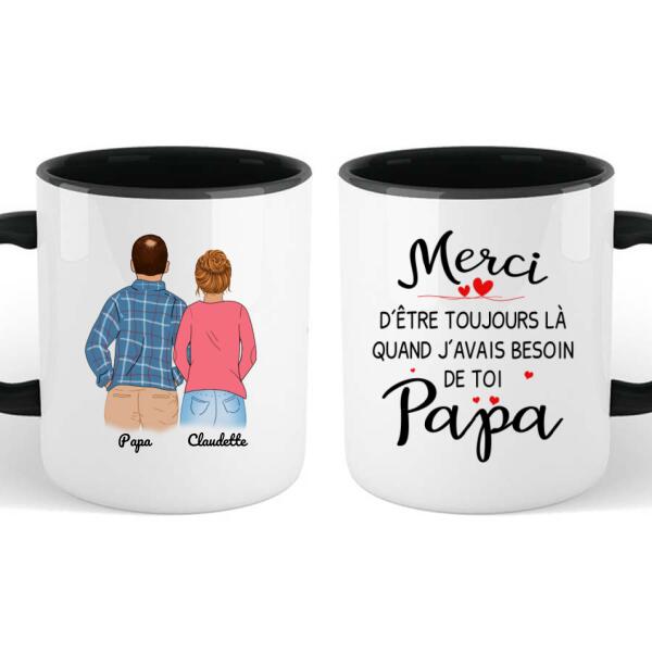 Mug personnalisé papa et son bébé - Idée cadeau homme - Fête des pères –  LES CREAS D'ANITA