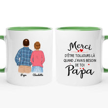 Charger l&#39;image dans la galerie, Mug personnalisé, cadeaux pères et filles pour papa, Fête des Pères
