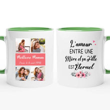 Charger l&#39;image dans la galerie, Mug Mère et Fille, Mug photo personnalisé, Cadeaux pour Fille
