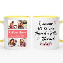 Charger l&#39;image dans la galerie, Mug Mère et Fille, Mug photo personnalisé, Cadeaux pour Fille
