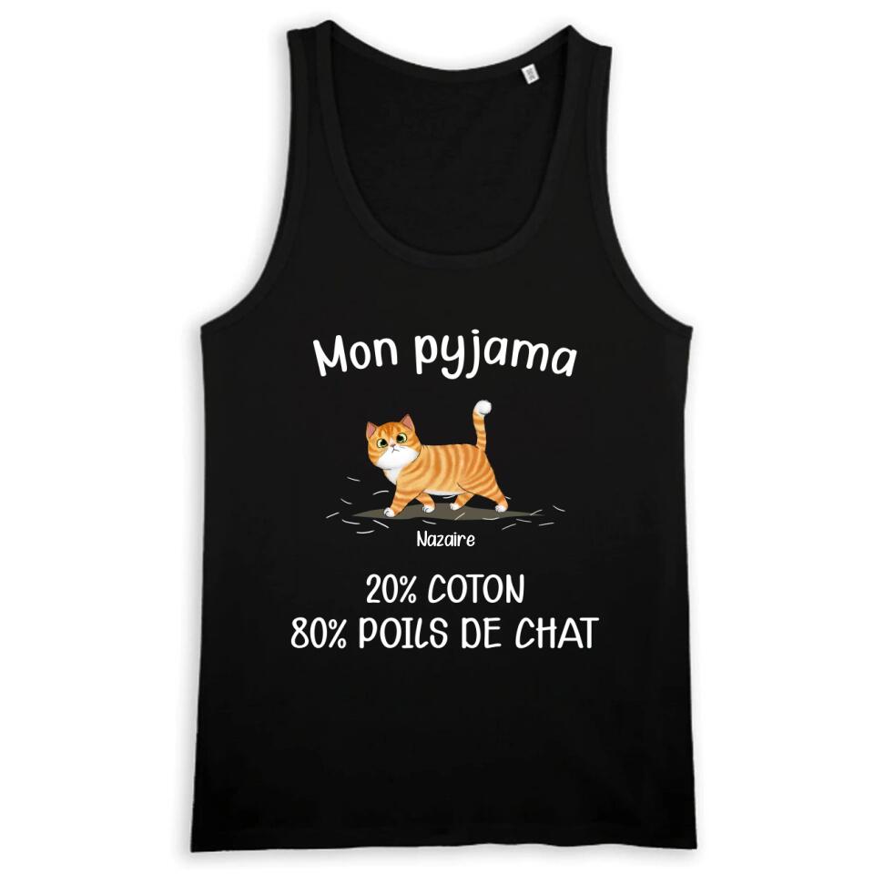Débardeur Homme Gildan Softstyle Coton - Imprimé Chat Mignon Noël, Neuf Sans étiquette