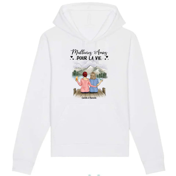 Jusqu 5 filles Sweat bff pull personnalis meilleure amie meilleu